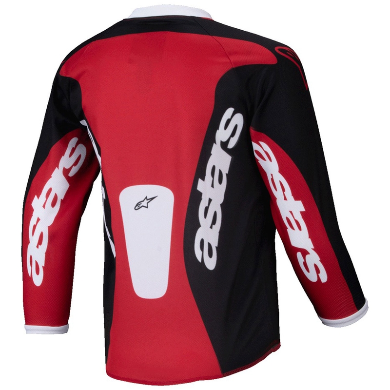 Alpinestars Racer Veil Παιδική φανέλα motocross μαύρο και κόκκινο