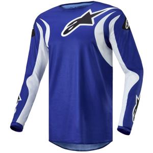 Ζέρσεϊ μοτοκρός Alpinestars Fluid Lucent μπλε-άσπρο-μαύρο