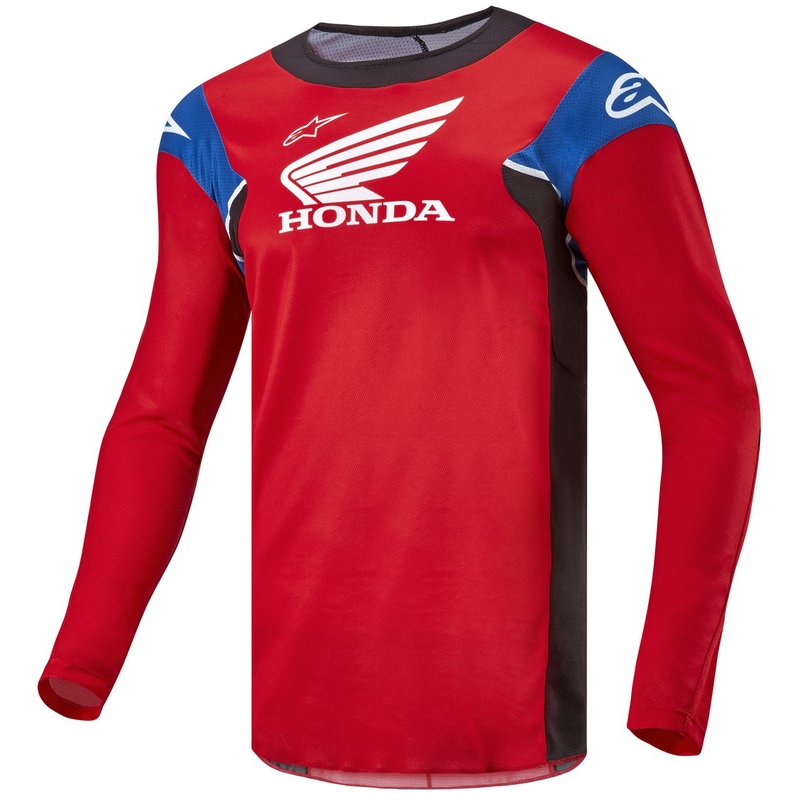 Alpinestars Racer Iconic Honda Collection Motocross Jersey Κόκκινο-Μαύρο-Μπλε-Λευκό