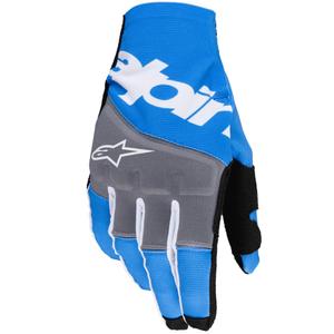 Γάντια μοτοκρός Alpinestars Techstar μαύρο-μπλε