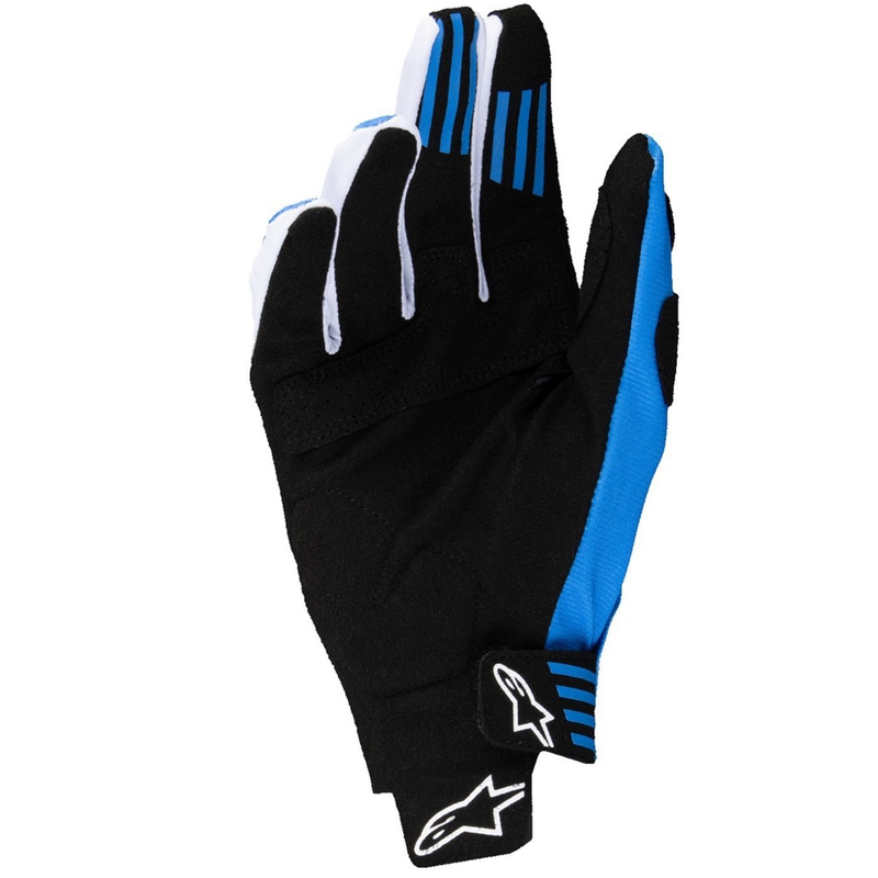Γάντια μοτοκρός Alpinestars Techstar μαύρο-μπλε