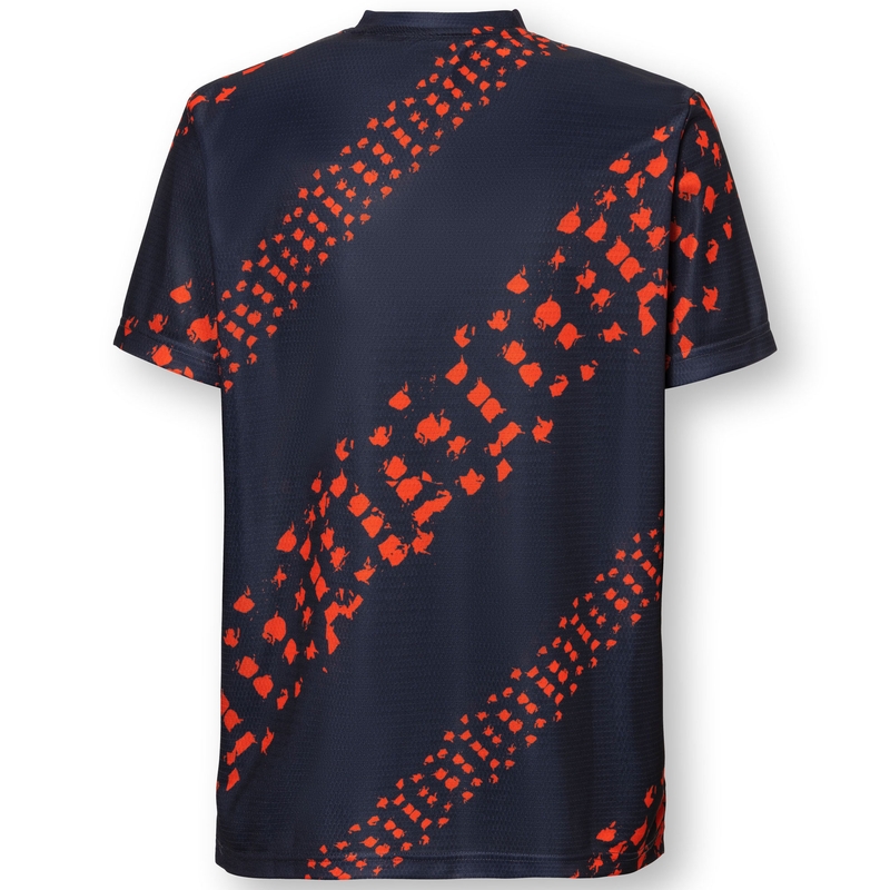 Motocross φανέλα KTM Red Bull πορτοκαλί και μπλε - κοντό μανίκι προσφορά