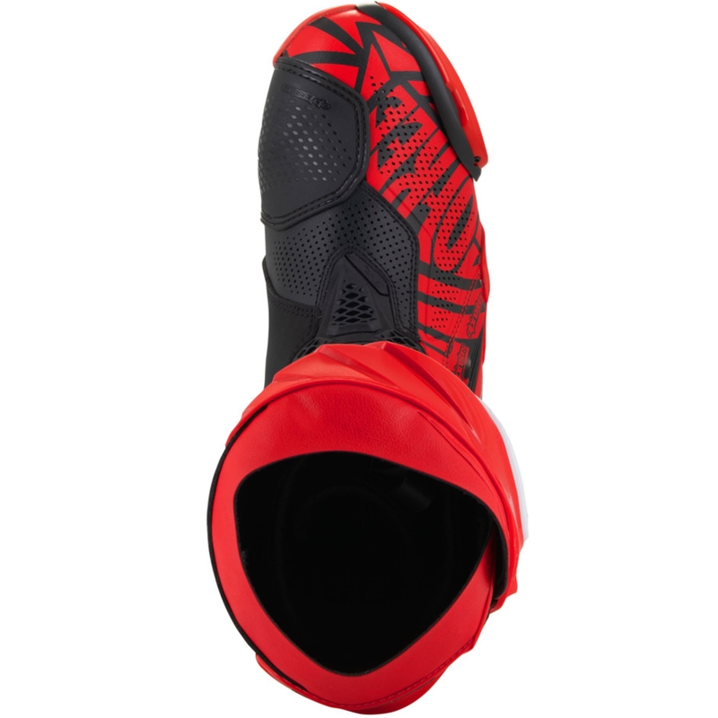Alpinestars Supertech R Αεριζόμενες μπότες μοτοσικλέτας περιορισμένης έκδοσης Francesco Bagnaia κόκκινο-μαύρο