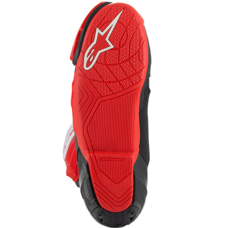 Alpinestars Supertech R Αεριζόμενες μπότες μοτοσικλέτας περιορισμένης έκδοσης Francesco Bagnaia κόκκινο-μαύρο