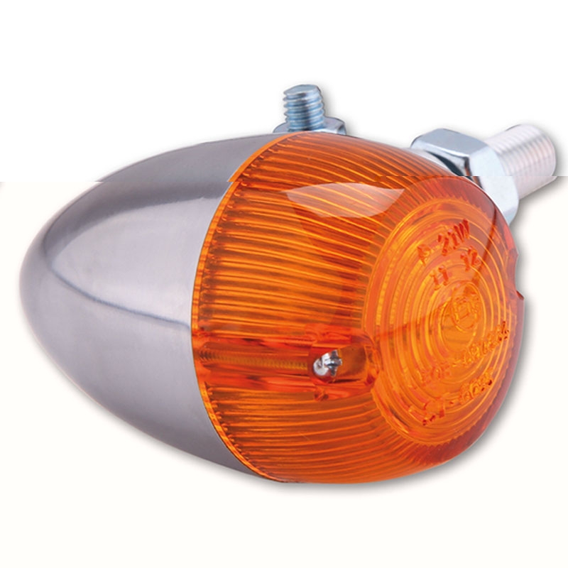 Φλας μοτοσικλέτας Highsider Smart Bullet chrome