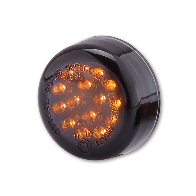 Μαύρα φλας μοτοσικλέτας Highsider Smart LED Disc