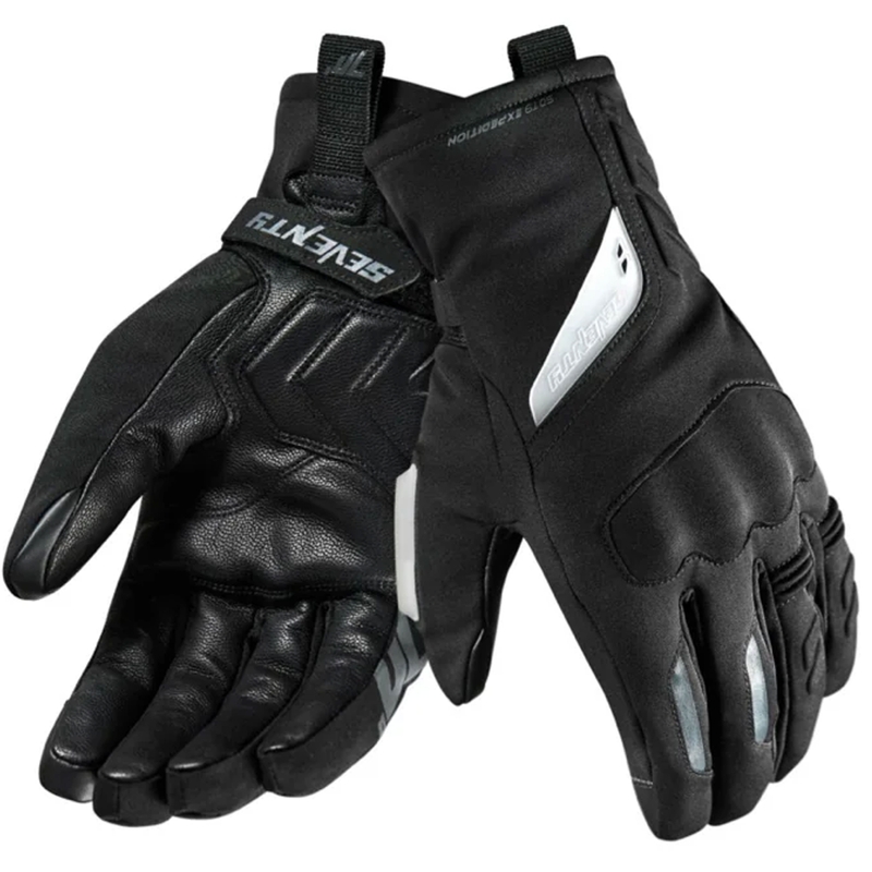 Γάντια μοτοσυκλέτας Seventy Degrees SD-T9 Expedition Μαύρα