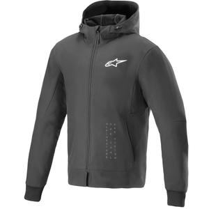 Φούτερ μοτοσικλέτας Alpinestars Radium Tech Hoodie σε μαύρο-άσπρο