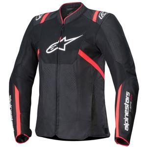 Alpinestars Stella T-SPS Air V2 γυναικείο μπουφάν μοτοσικλέτας μαύρο-ροζ
