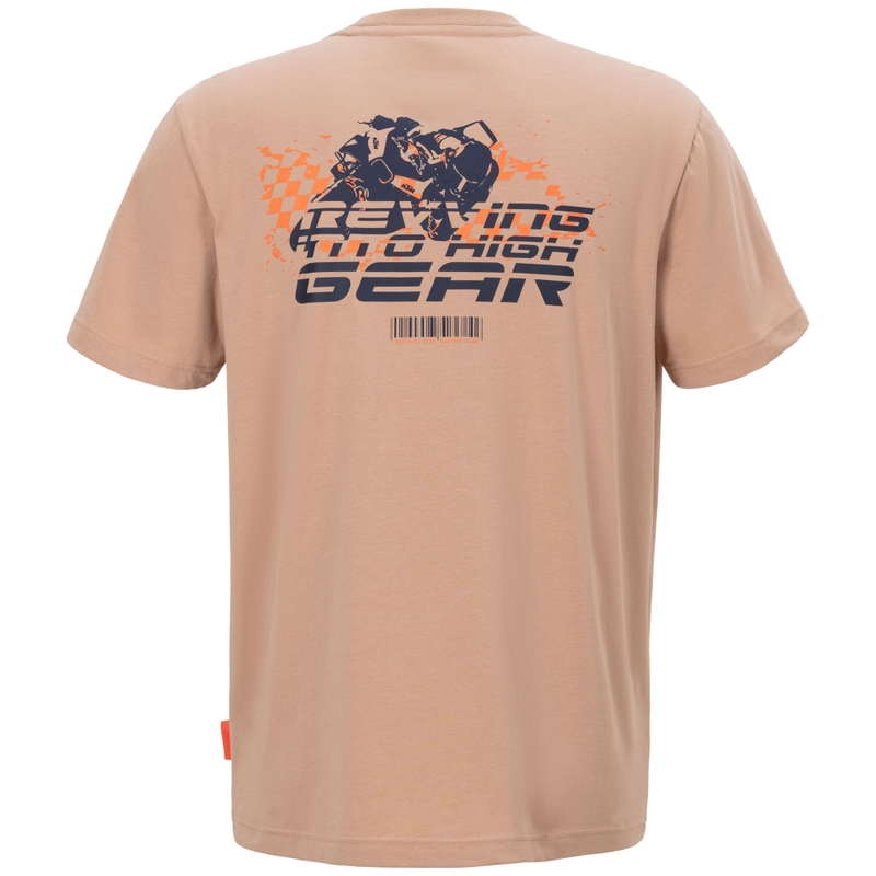 T-shirt KTM Red Bull Racing Gear μπεζ