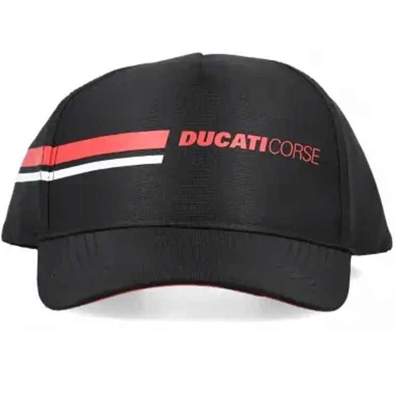 Καπάκι Ducati Corse με λογότυπο, μαύρο