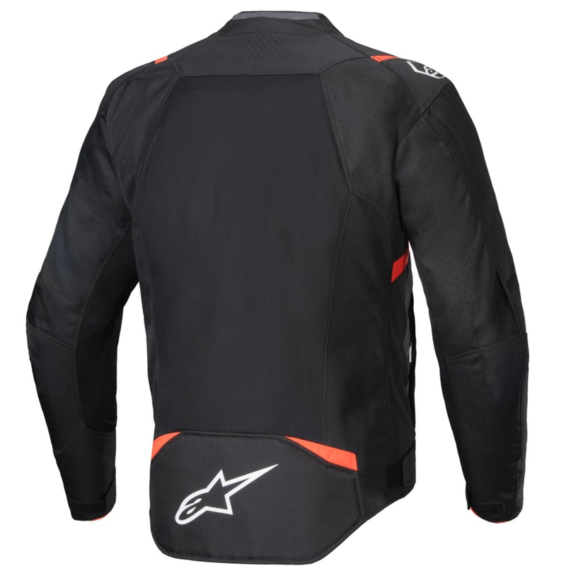 Μπουφάν μοτοσικλέτας Alpinestars T-SPS Air V2 μαύρο-φλουορ κόκκινο