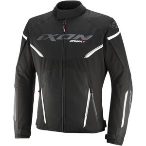 IXON Striker 2 μπουφάν μοτοσικλέτας μαύρο-άσπρο