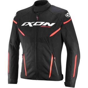 IXON Striker 2 Air WP μπουφάν μοτοσικλέτας μαύρο-άσπρο-κόκκινο