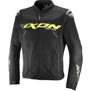 Bunda na motorku IXON Ionix černo-fluo žlutá