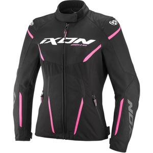 Γυναικείο μπουφάν μοτοσικλέτας IXON Striker 2 Air WP Lady μαύρο-ροζ