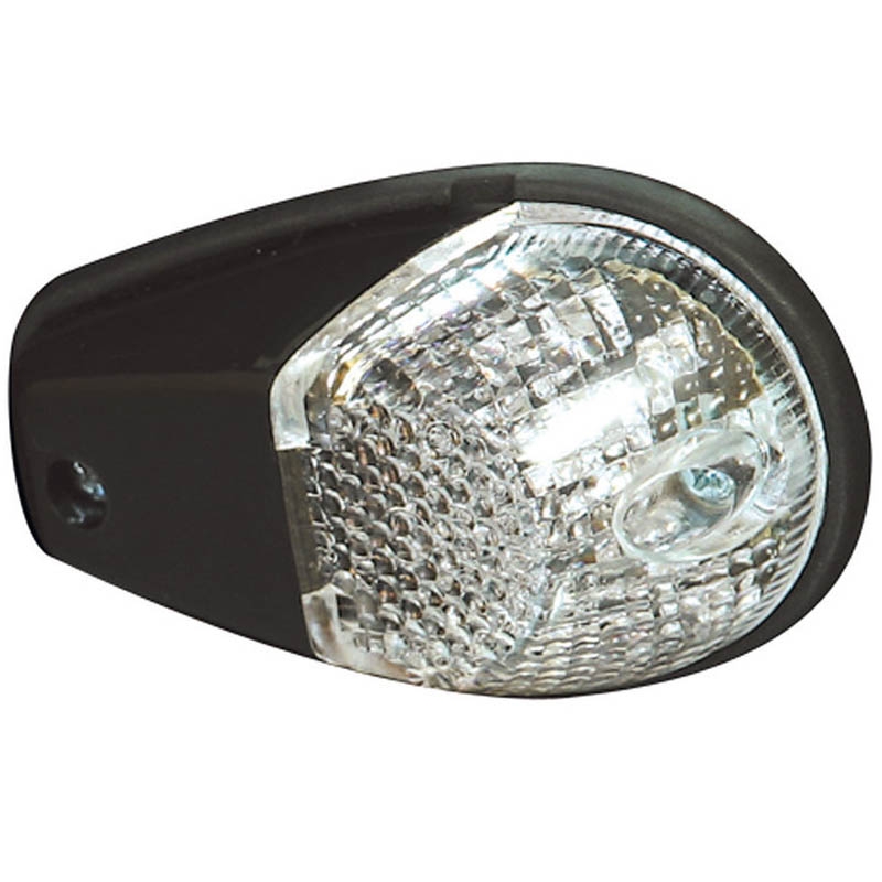 Φλας μοτοσικλέτας Highsider Smart LED μαύρο-διαφανές