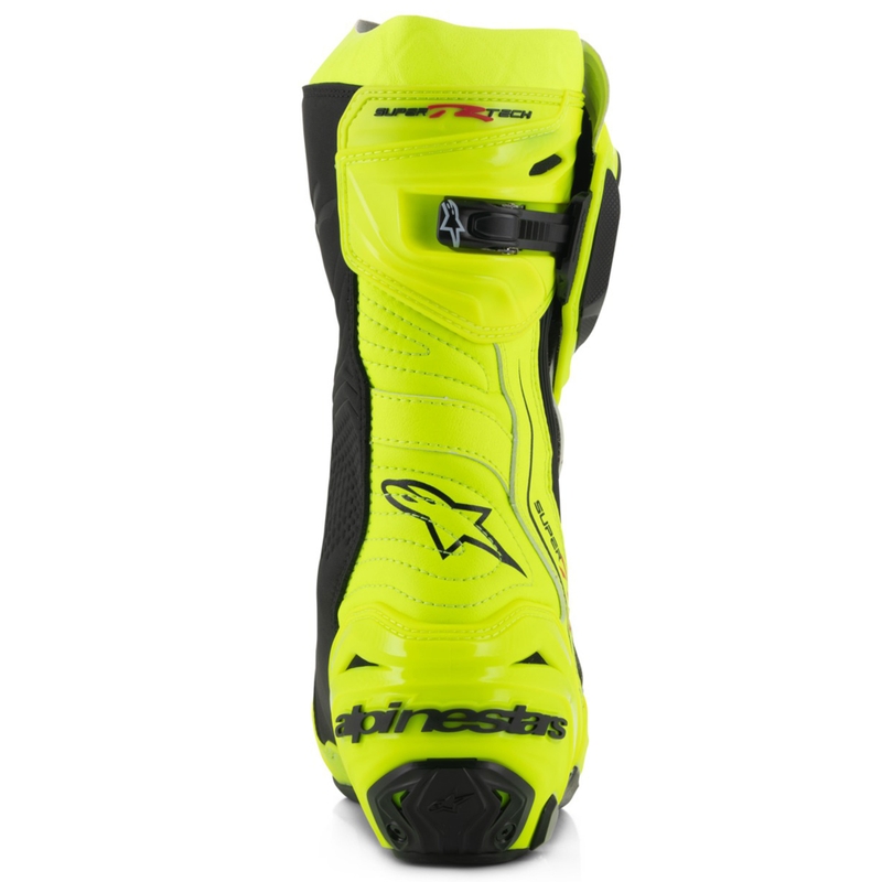 Μπότες μοτοσικλέτας Alpinestars Supertech R fluorescent κίτρινο-μαύρο