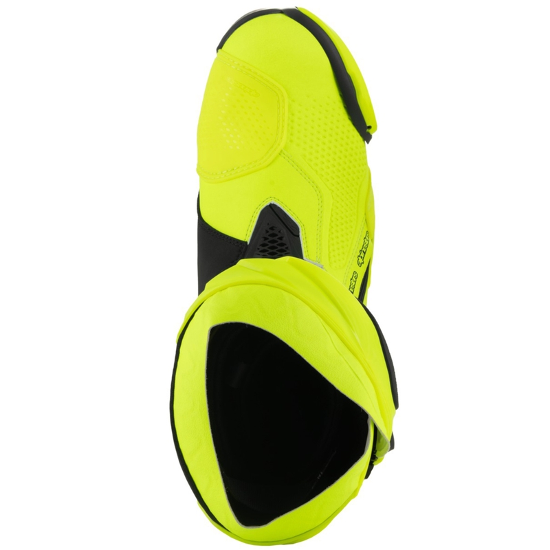 Μπότες μοτοσικλέτας Alpinestars Supertech R fluorescent κίτρινο-μαύρο