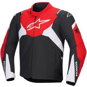 Αδιάβροχο μπουφάν μοτοσικλέτας Alpinestars T-Jaws V4 Honda Collection Μαύρο-Κόκκινο-Λευκό