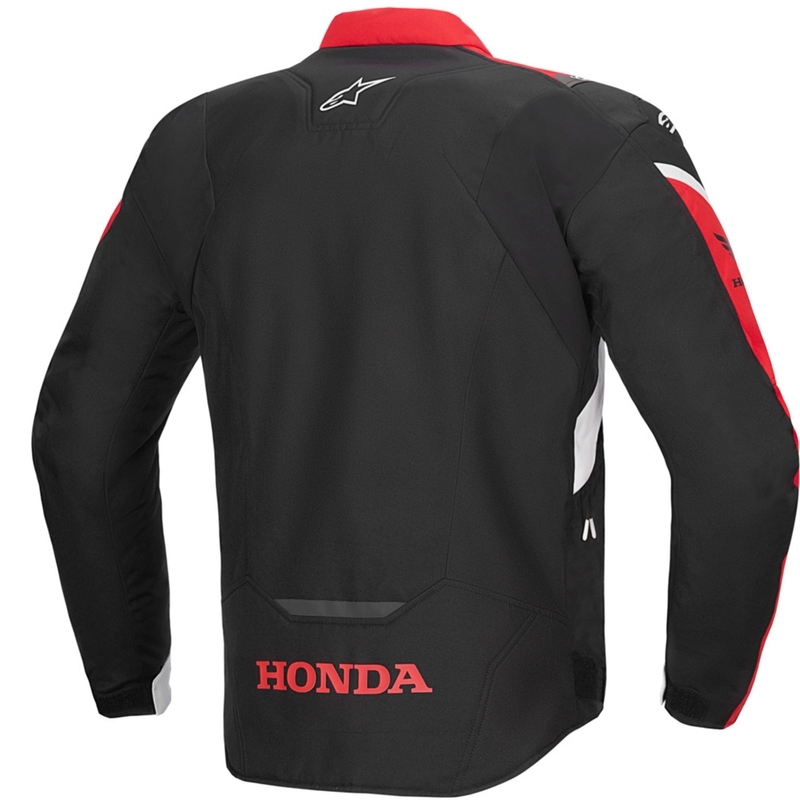 Αδιάβροχο μπουφάν μοτοσικλέτας Alpinestars T-Jaws V4 Honda Collection Μαύρο-Κόκκινο-Λευκό