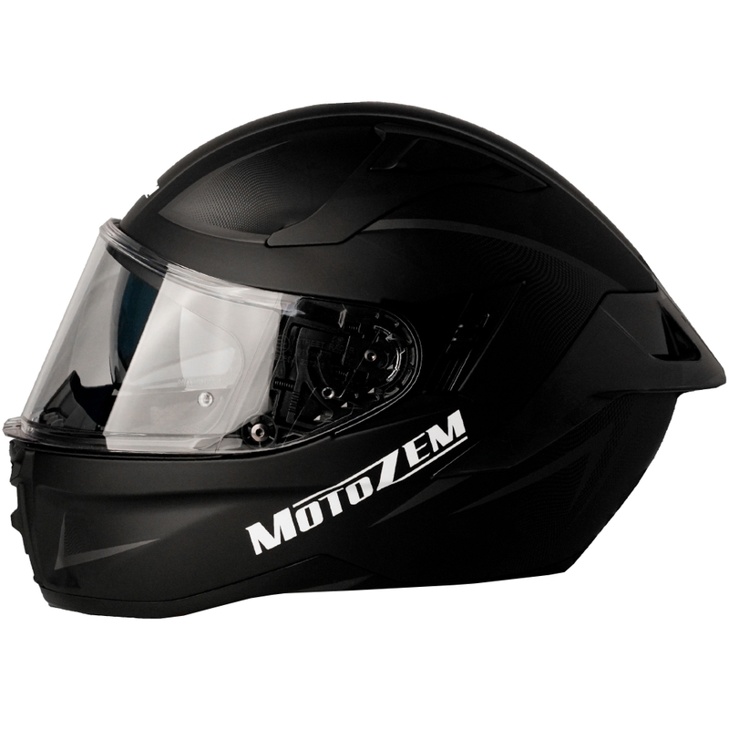 Κράνος μοτοσικλέτας Motozem Guardian full-face, ματ μαύρο - II. ποιότητα