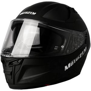Κράνος μοτοσικλέτας Motozem Guardian full-face, ματ μαύρο - II. ποιότητα