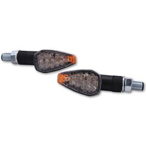 Φλας μοτοσικλέτας Highsider Smart Peak LED σε μαύρο χρώμα