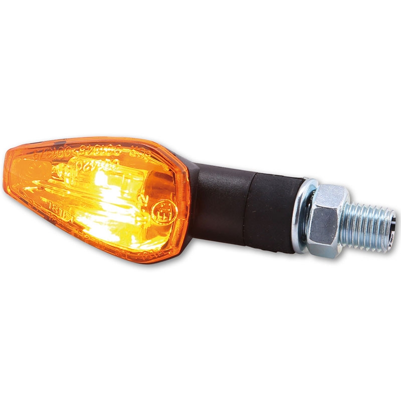 Φλας μοτοσικλέτας Highsider Smart Peak κοντό μαύρο