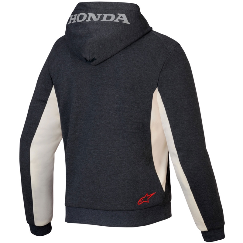 Φούτερ Alpinestars Chrome V3 Sport Honda Collection Σκούρο γκρι-κρεμ-κόκκινο