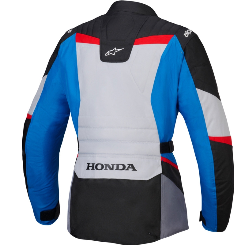 Alpinestars Stella ST-1 Αδιάβροχο γυναικείο μπουφάν μοτοσικλέτας Honda collection γκρι-μπλε-μαύρο-κόκκινο