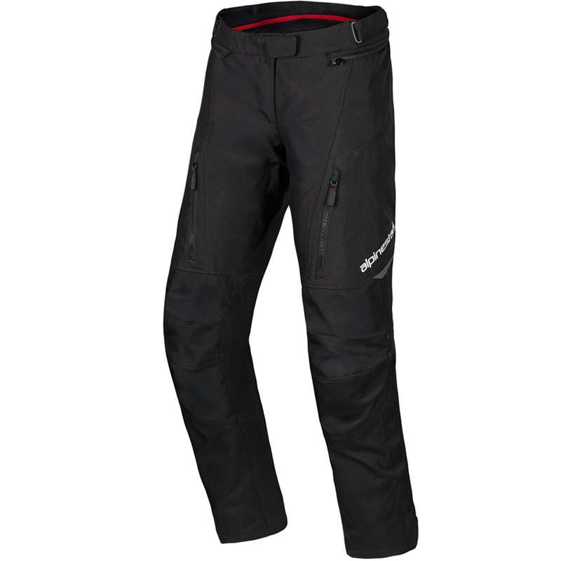 Αδιάβροχο παντελόνι μοτοσικλέτας Alpinestars ST-1 από τη συλλογή Honda μαύρο-κόκκινο