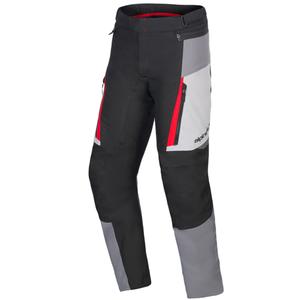Αδιάβροχο παντελόνι μοτοσικλέτας Alpinestars ST-1, συλλογή Honda γκρι-σκούρο γκρι-μαύρο-κόκκινο