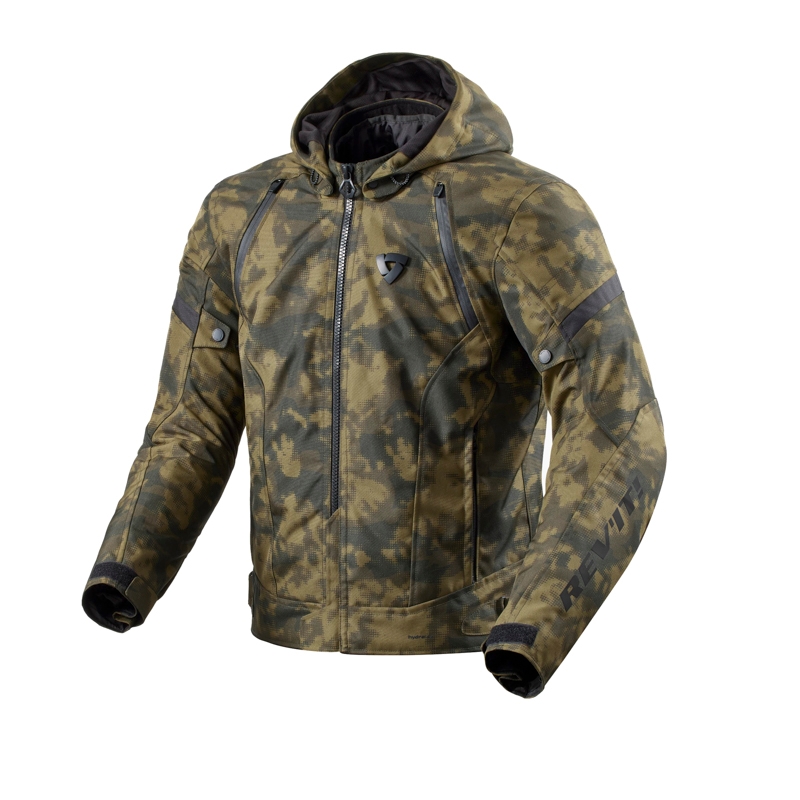Revit Flare 3 H2O camo σκούρο πράσινο μπουφάν μοτοσικλέτας