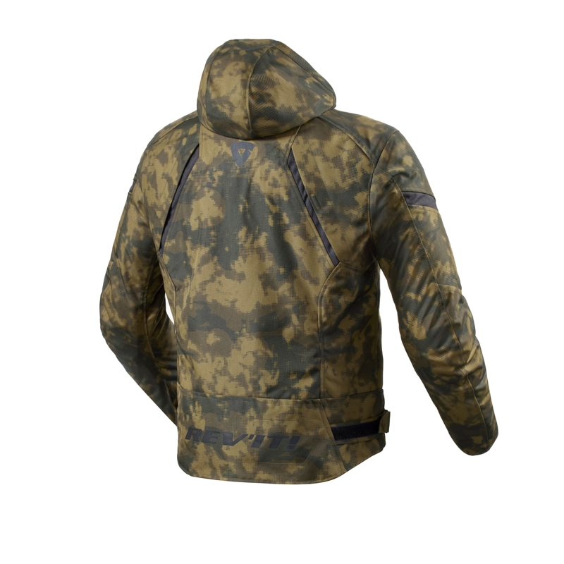 Revit Flare 3 H2O camo σκούρο πράσινο μπουφάν μοτοσικλέτας