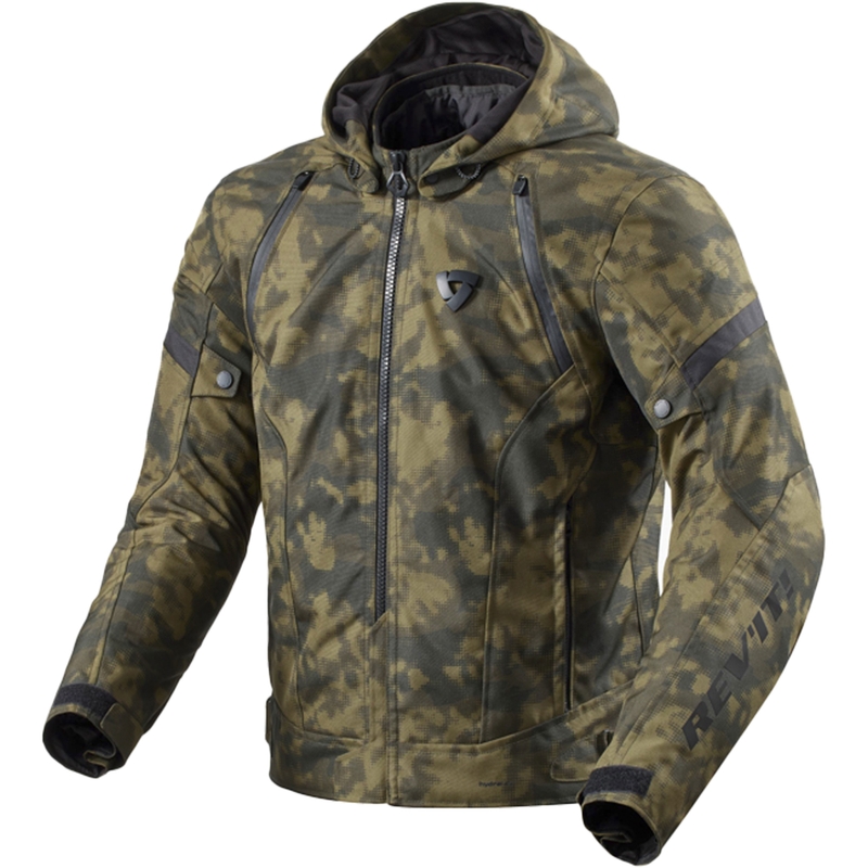 Revit Flare 3 H2O camo σκούρο πράσινο μπουφάν μοτοσικλέτας
