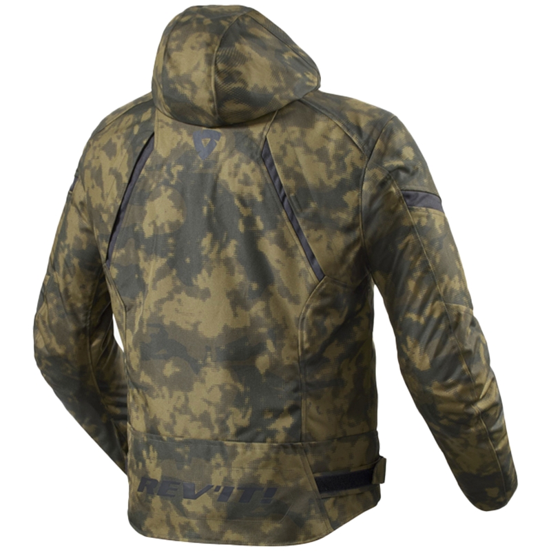 Revit Flare 3 H2O camo σκούρο πράσινο μπουφάν μοτοσικλέτας