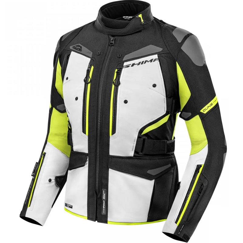 Γυναικείο μπουφάν μοτοσικλέτας Shima Dune fluo yellow