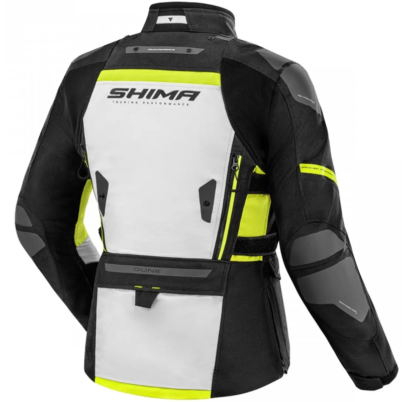 Γυναικείο μπουφάν μοτοσικλέτας Shima Dune fluo yellow
