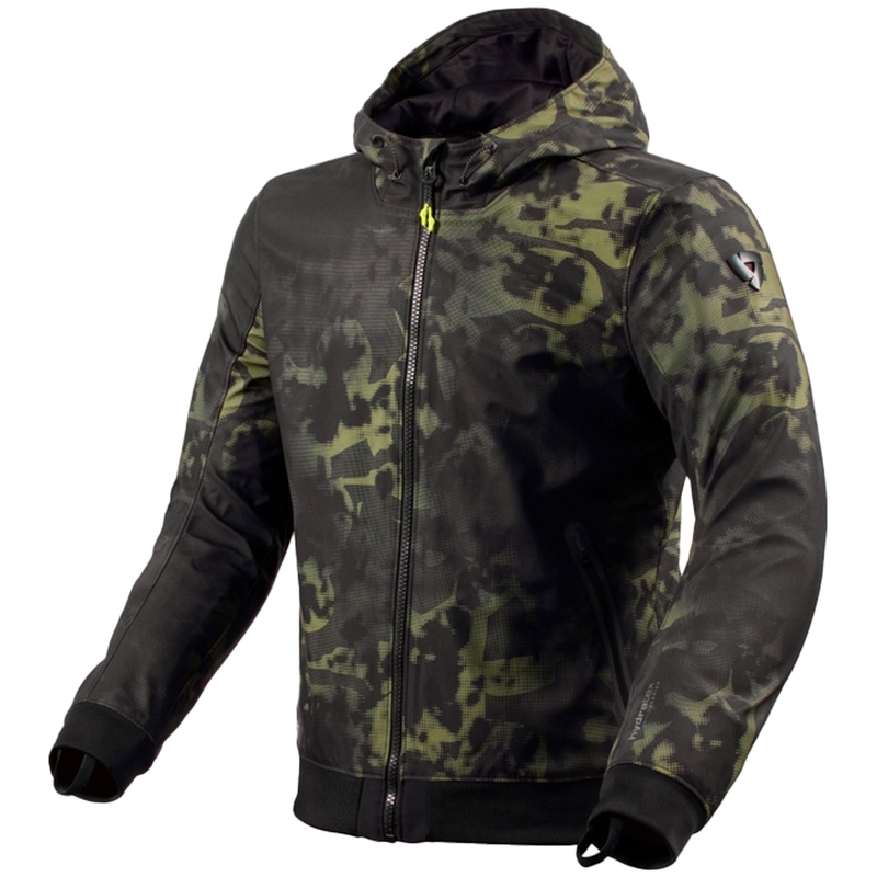 Softshell μπουφάν Revit Saros WB μαύρο-σκούρο πράσινο