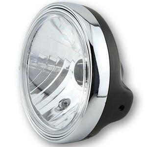 Προβολέας Highsider Smart LTD 7 με διαφανές γυαλί σε μαύρο χρώμα