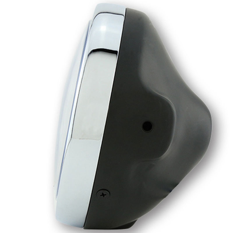 Προβολέας Highsider Smart LTD 7 με διαφανές γυαλί σε μαύρο χρώμα