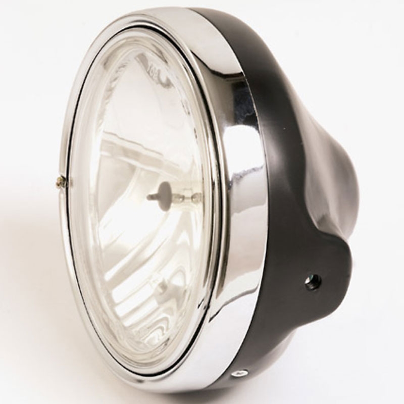 Προβολέας Highsider Smart LTD 7 με διαφανές γυαλί σε μαύρο χρώμα