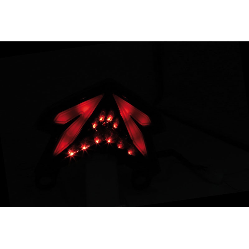 Πίσω φως Highsider Smart LED για μοτοσικλέτες Kawasaki Ninja Zx-6 R, Z 800
