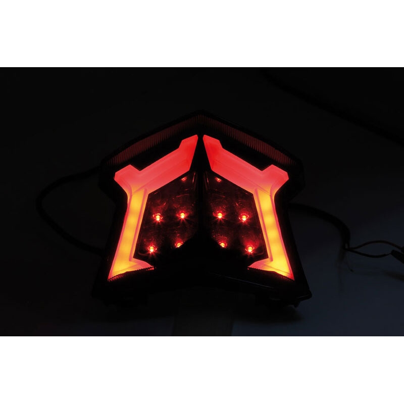 Πίσω φως Highsider Smart LED για μοτοσικλέτες Kawasaki Z 900, Z 650, Ninja 650, Bj. 17-