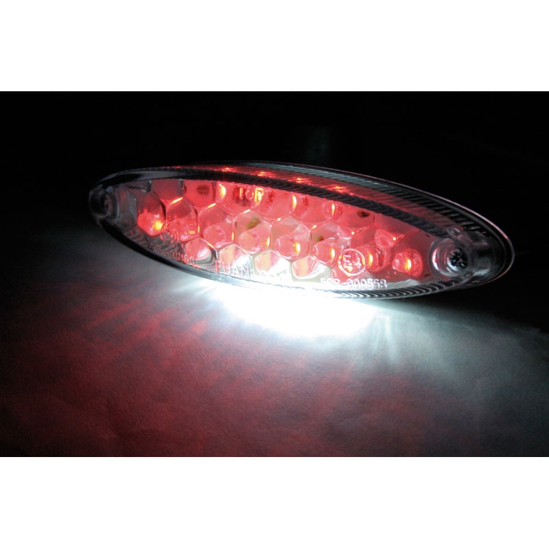 Πίσω φως LED Highsider Smart Number1 διαφανές