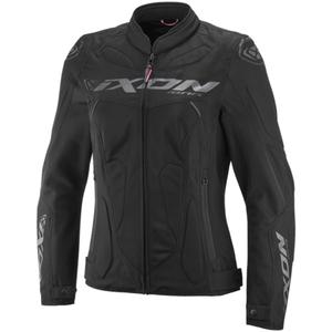 Γυναικείο μπουφάν μοτοσικλέτας IXON Ionix Lady μαύρο