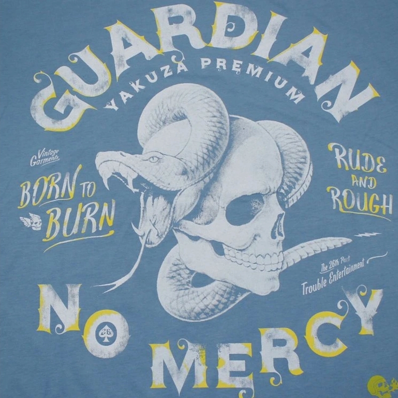 Μπλούζα Yakuza Premium Guardian No Mercy μπλε