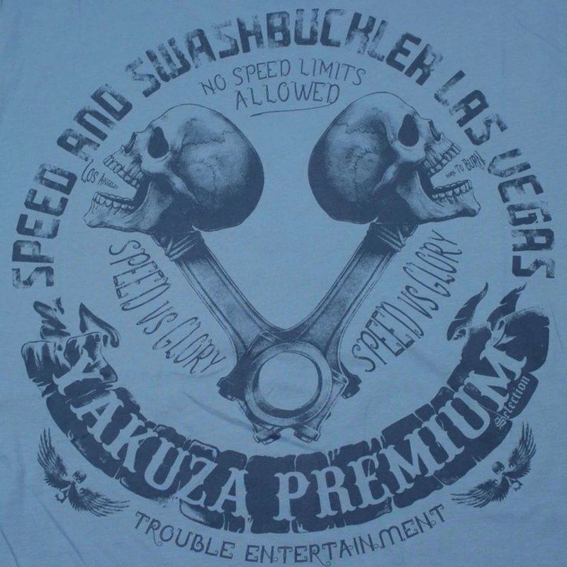 Μπλε μπλουζάκι Yakuza Premium Swashbuckler