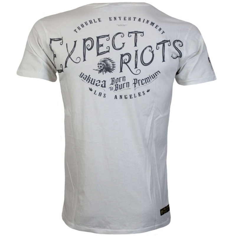 Μπλούζα Yakuza Premium Expect Riots - λευκό Λος Άντζελες
